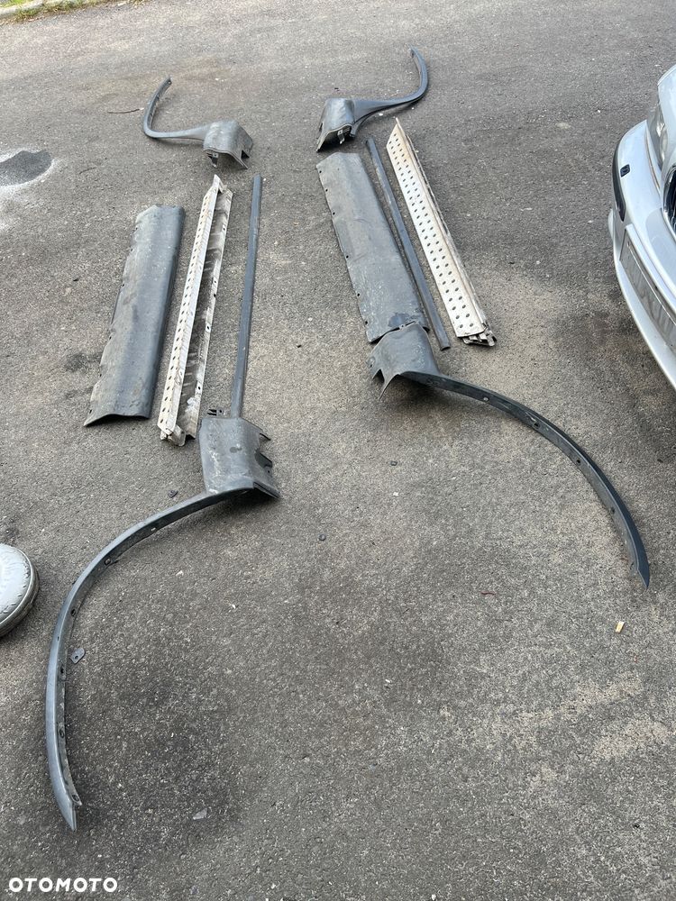 PROGI ALUMINIOWE ZESTAW BMW E53 X5 PRÓG NAKŁADKI - 3