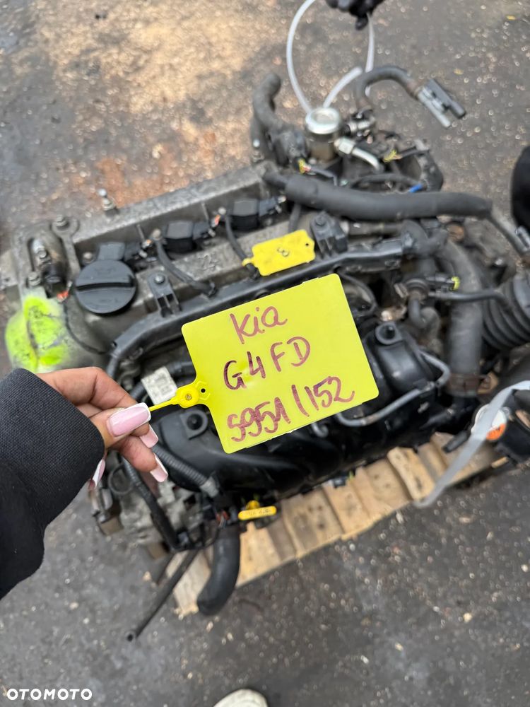Kia/Hyundai G4FD 1.6 GDI  benzyna silnik KOMPLETNY motor z pełnym osprzętem GOTOWY DO MONTAŻU - 8