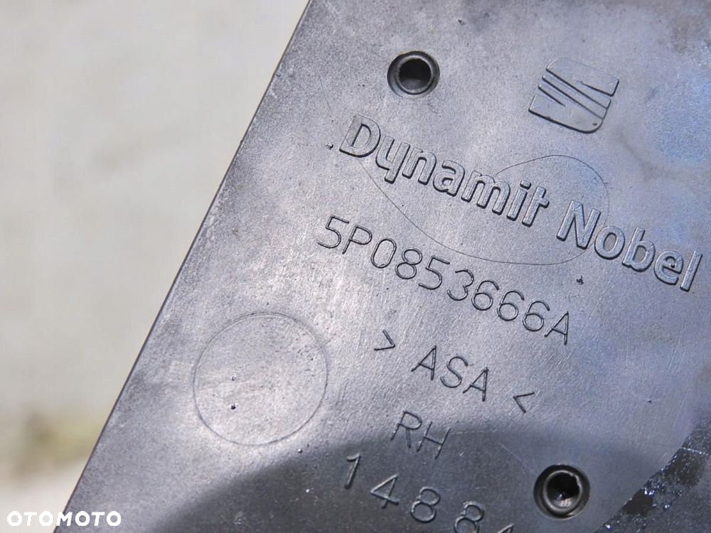 KRATKA ZDERZAKA PRAWA SEAT ALTEA 5P0853666A - 5