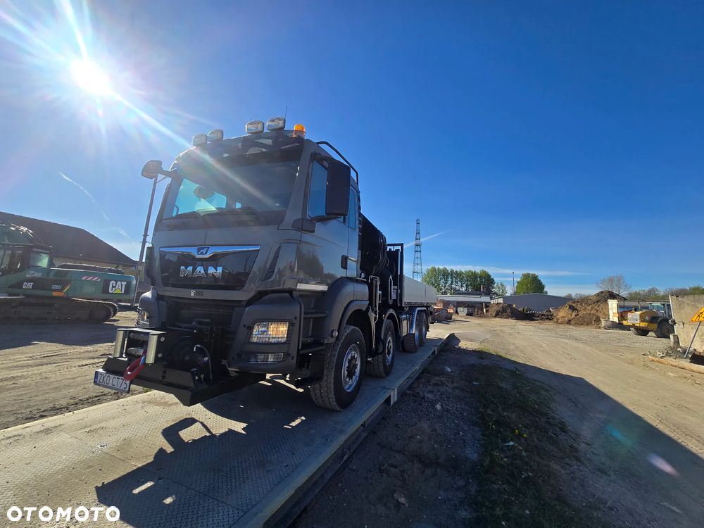 MAN 41.500 8x8 HDS HIAB 800 + FLY JIB Energetyka żuraw dźwig - 9