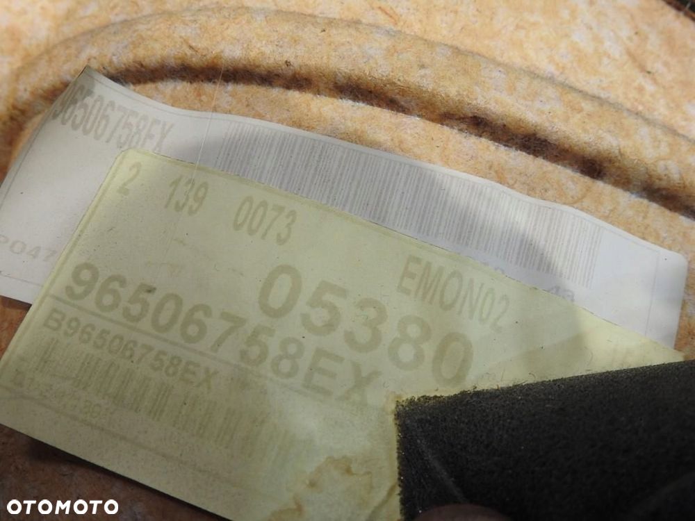 TAPICERKA DRZWI LEWY TYŁ PEUGEOT 607 96506758EX - 5