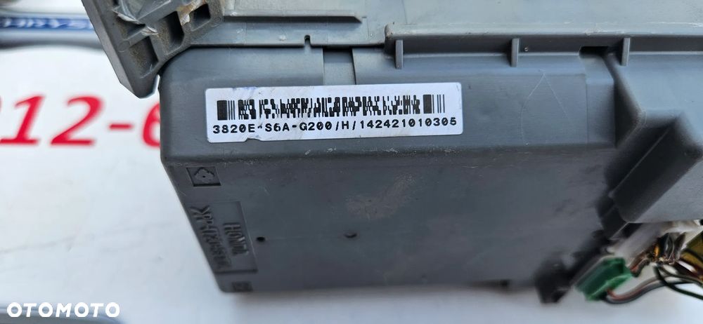 HONDA CIVIC VII 7 LIFT 1.6 16V VTEC D16V1 Zestaw startowy do odpalenia auta Sterownik silnika Komputer Licznik Zegary Stacyjka - 8