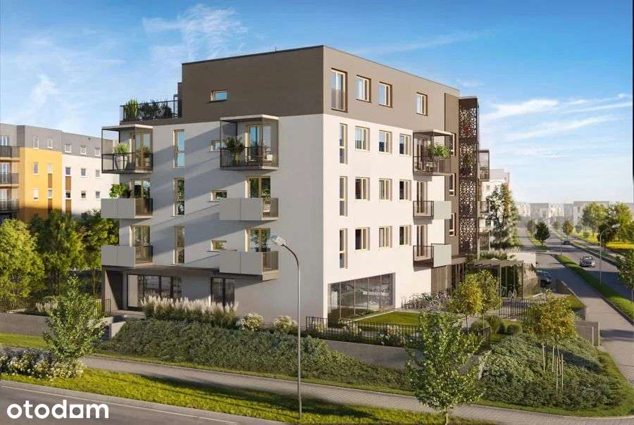4-pokojowe mieszkanie 76m2 + taras Bez Prowizji