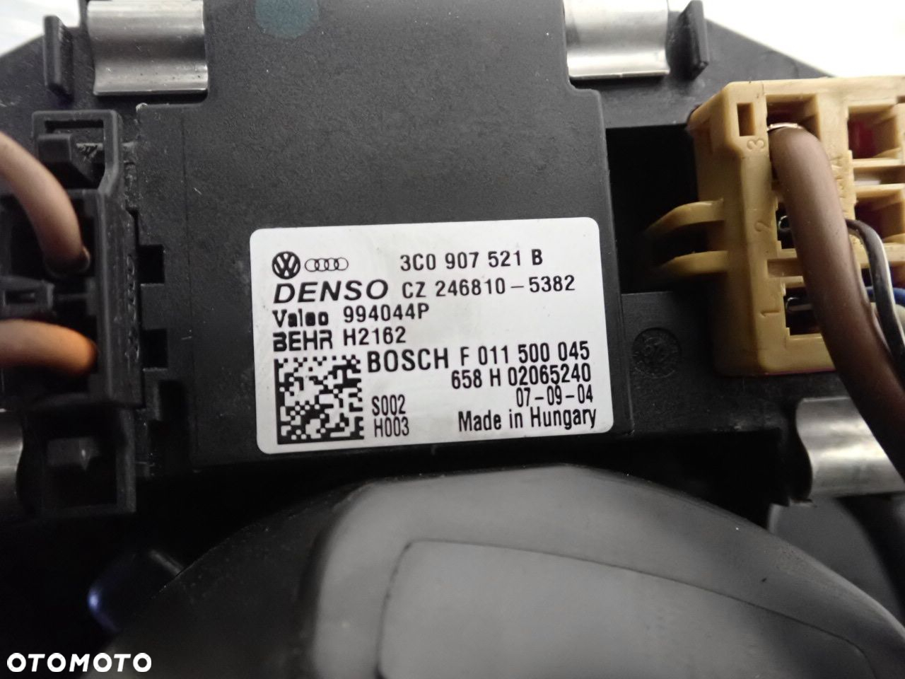 WENTYLATOR NAWIEWU VOLKSWAGEN GOLF V 3C0907521B  1K1820015F - 3