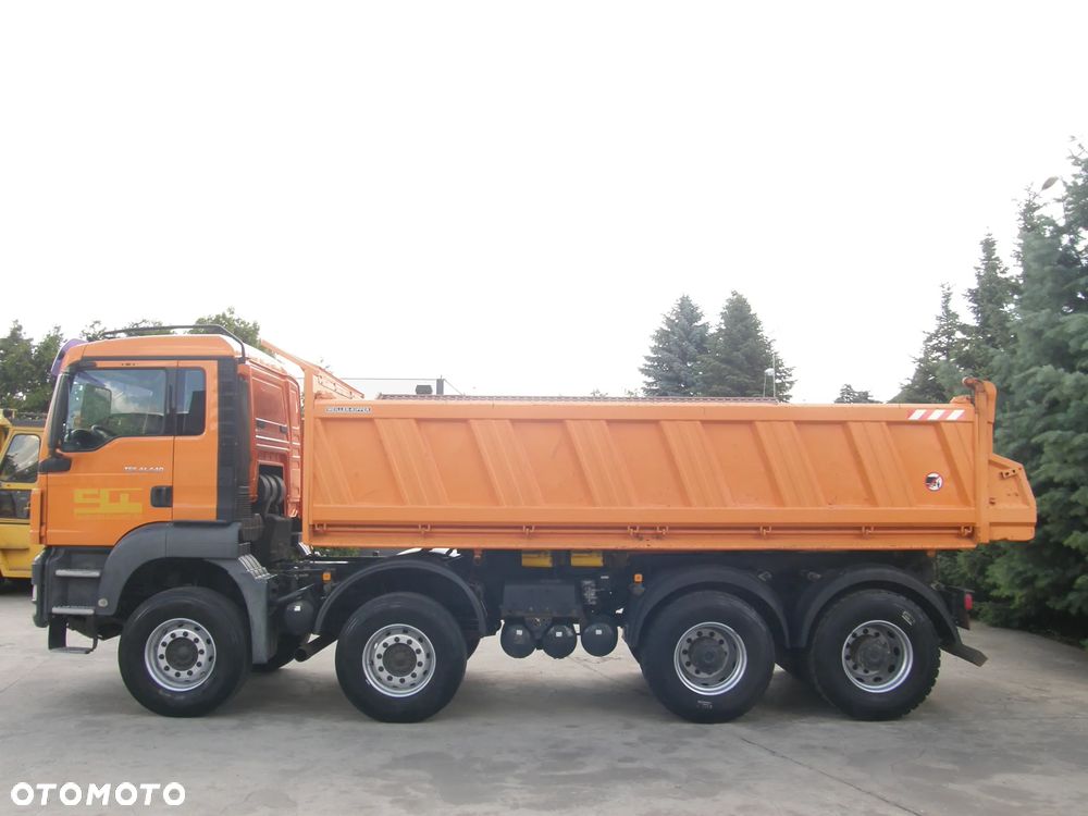 MAN TGS 41.440 8x4 470000km manual wywrotka Meiller-Kipper z Niemiec - 9