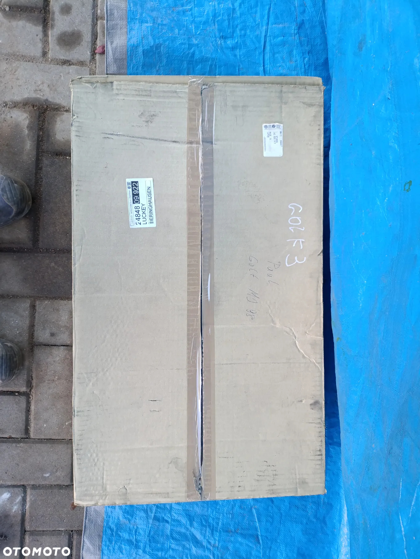 Chłodnica klimatyzacji skraplacz Oryginał Volkswagen Golf 3 III Vento 1H0820413 - 5