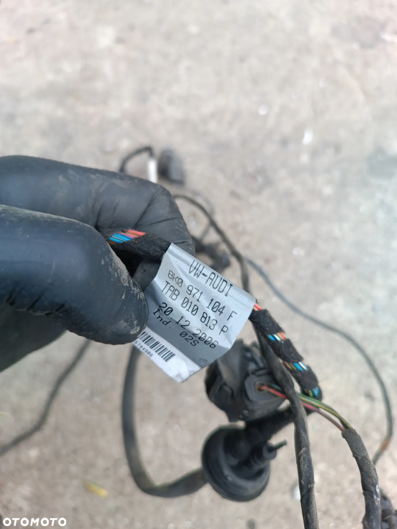 AUDI A4 B8 INSTALACJA WIĄZKA CZUJNIKI PDC KOMPLET - 5