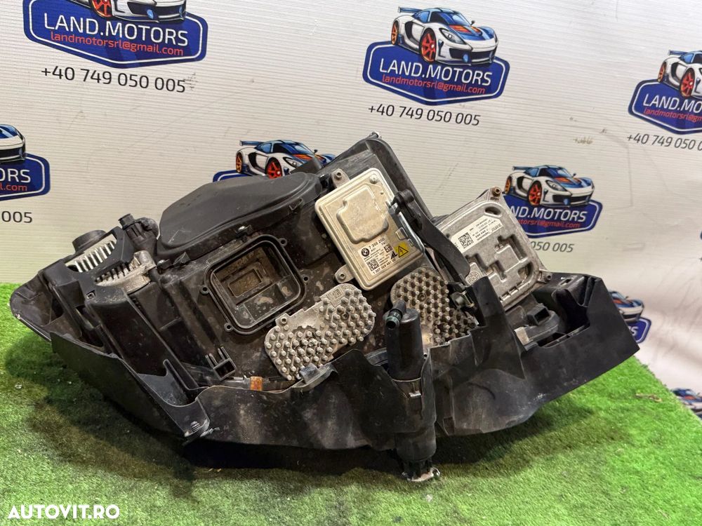 FAR STANGA UK CU LUPA XENON COMPLET CU BLOCURI BMW E93 320D 2013 2.0 DIESEL COD OEM 7356250 / 7263052 / 7263087 / 7239929 / DECAPOTABILĂ (CABRIOLET) 2005-2013 - 3