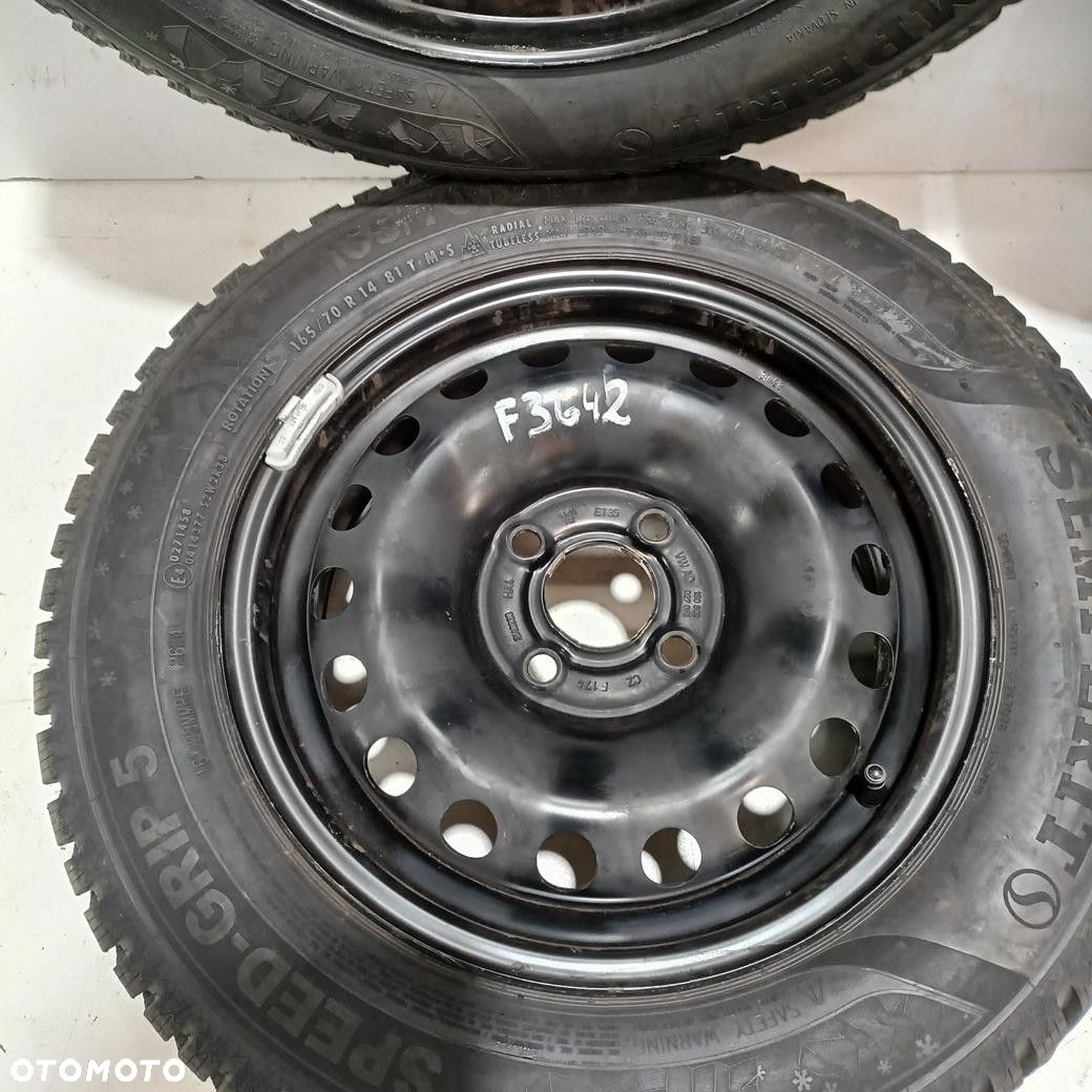 Koła 4x100 14 Vw Up Seat Mii Skoda Citigo (F3642) - 7
