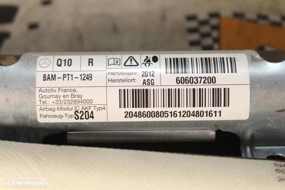 Airbag De Cortina Direito Mercedes-Benz C-Class T-Model (S204)  204860 - 4