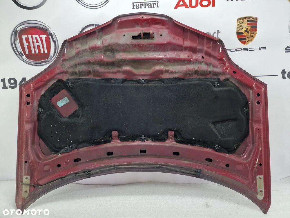 NISSAN PRIMERA P12 02- ŁADNA KOMPLETNA MASKA , KOLOR BORDO METALIK , NR AUKCJI NM83 - 14