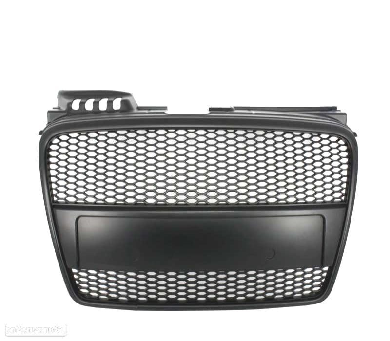GRELHA FRONTAL COLMEIA AUDI A4 B7 04-08 PRETA - 2