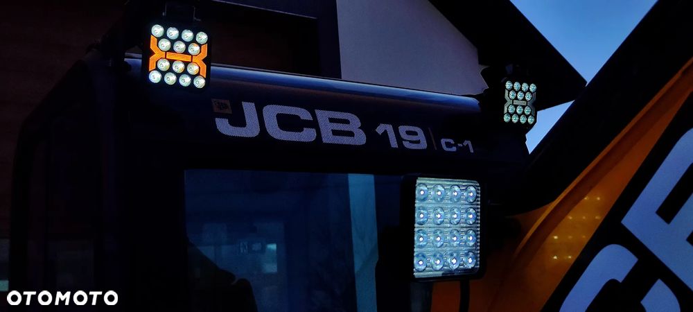 JCB JCB 19 C -1 ful opcja najbogatsza jak nowa mini koparka sprowadzona 8020 1 wł 8018 okazja 16 - 19