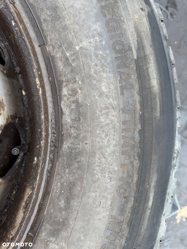 Kompletne koło, felga, opona Continental HDR2+ 315/70 R22,5 - 3