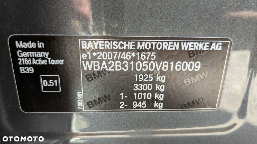 BMW Seria 2 216d Advantage - 24