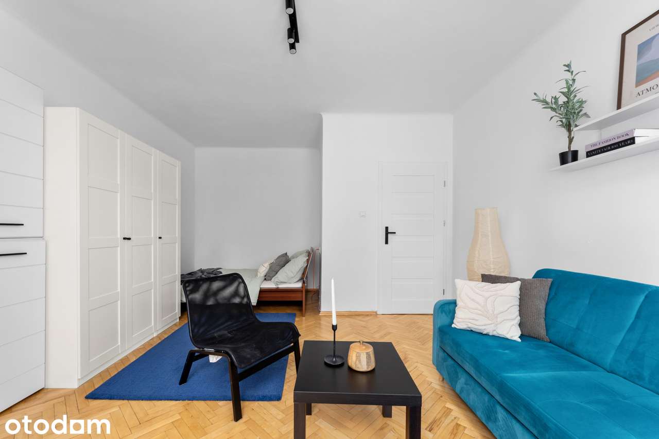 Przytulne mieszkanie 37m² z jasną kuchnią |Mogilska| Ronda Mogilskiego