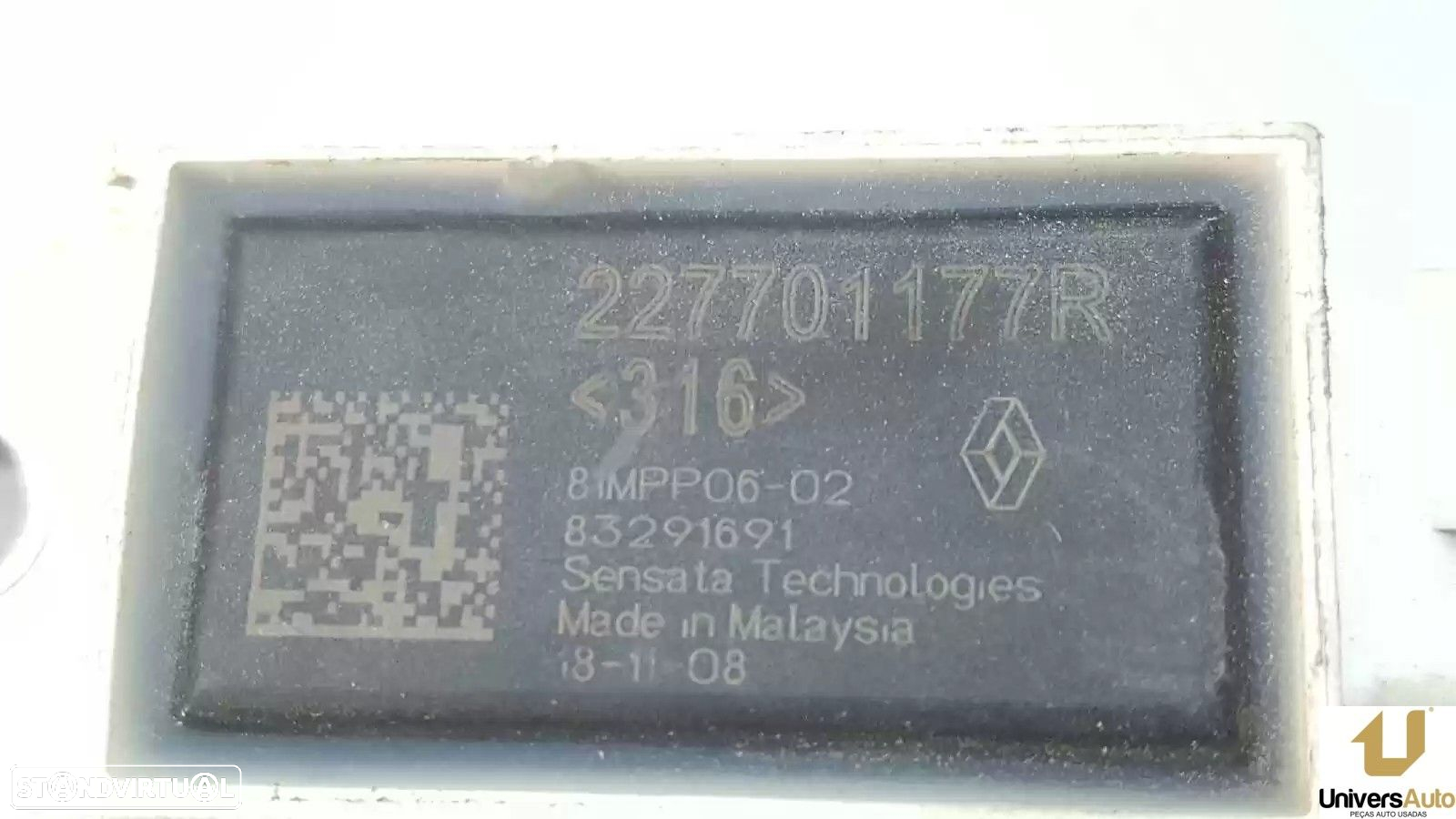 SENSOR PRESSÃO NISSAN QASHQAI II TODO TERRENO, FECHADA 2018 -227701177R - 3