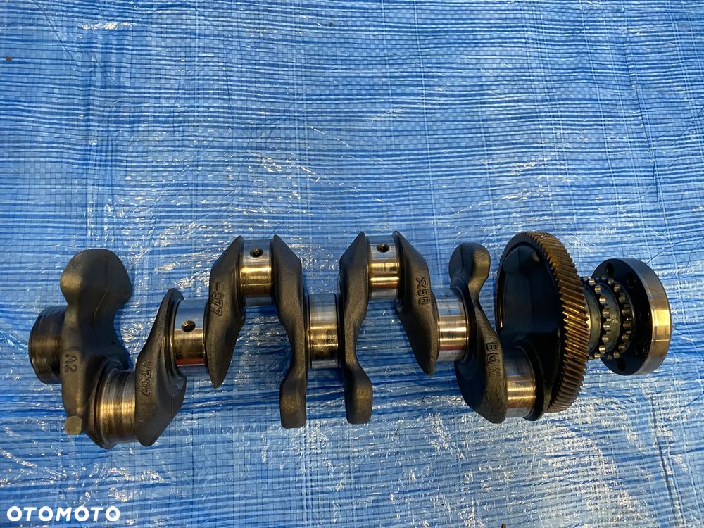 BMW E87 E90 E91 F10 F11 F30 F31 WAŁ KORBOWY NOMINALNY DO SZLIFU N47D20C ORYGINAŁ BMW - 5