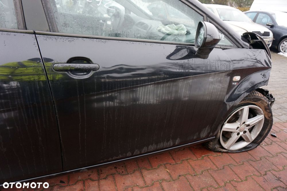 DRZWI PRZEDNIE PRAWE LEON II 1P1 LIFT 5D HB LC9Z  CZARNY SEAT 2009-2012 - 2