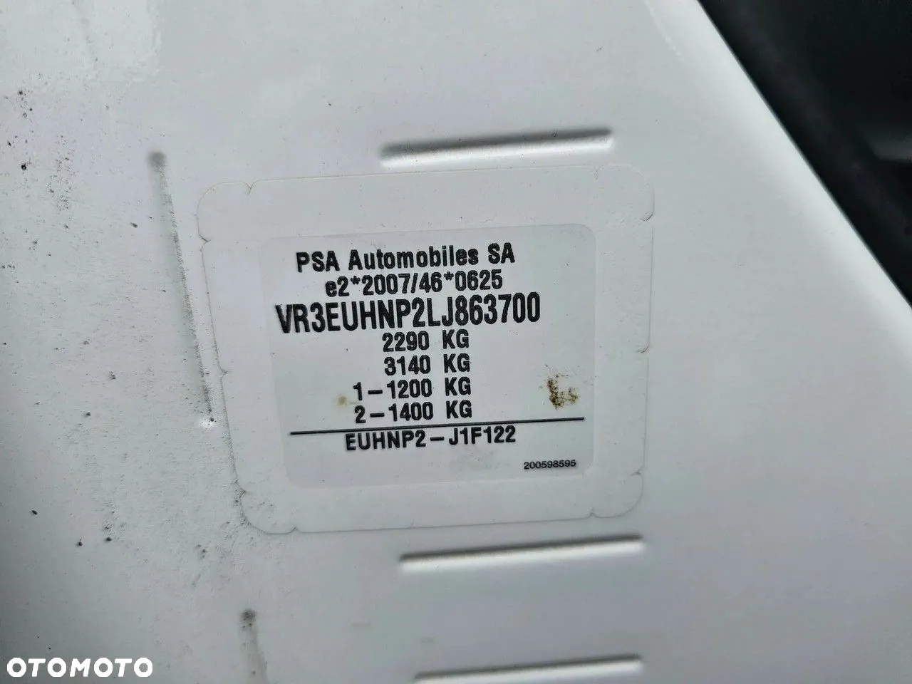 Peugeot Partner / Rifter Long IZOTERMA Chłodnia Mroźnia Zabudowa Firmy: GRUAU Salon Polska BEZWYPADKOWY Serwisowany w ASO Ładny Zadbany Faktura Vat 23% - 35