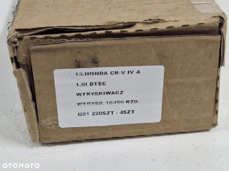 HONDA CRV CR-V 4 IV 1.6 I-DTEC WTRYSKIWACZ WTRYSK PALIWA 16450-RZ0-G01 - 8