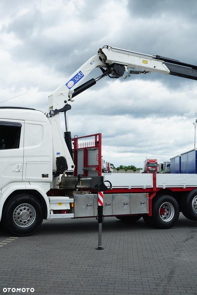 Scania G 490 / 6 X 2 / SKRZYNIOWY + HDS / HMF 3220 K7 / WYSIĘG 18,9 M - 29