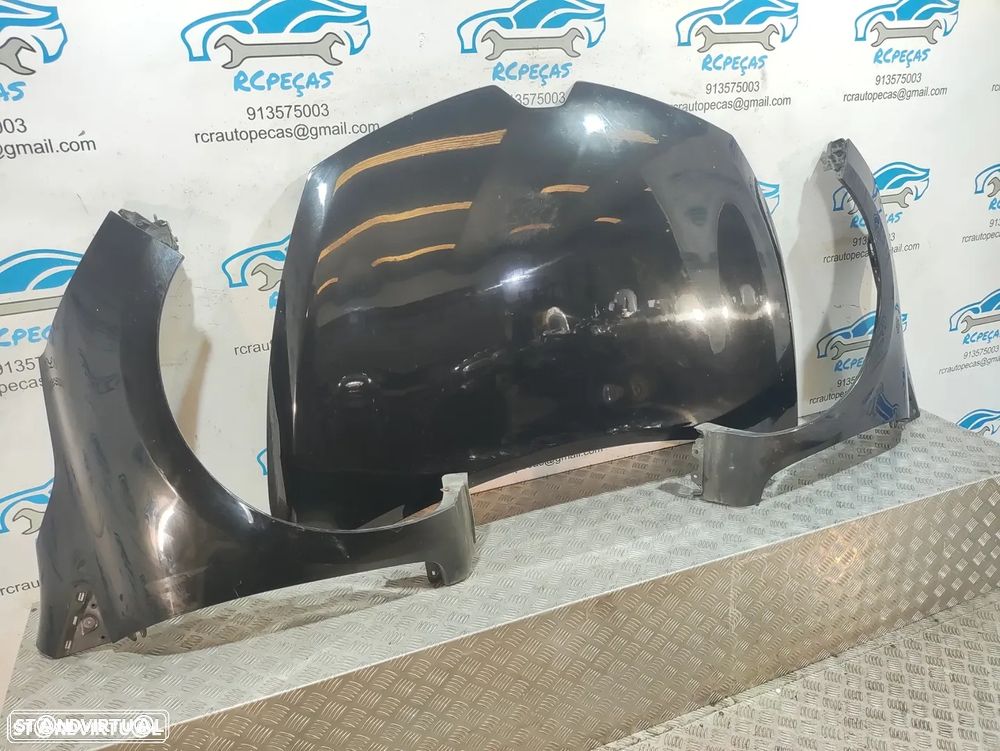 Frente Completa Renault Clio 4 IV - Fase 1 - Capot | Capo | Parachoque | Parachoques | Guarda Lamas | Lama | Radiador | Ventilador | Reforço | - 18