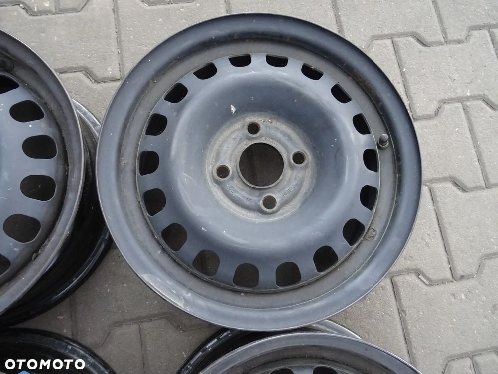 4x100x56,5 6Jx15 ET39 OPEL Stalowe 14 z czujnikami ciśnienia - 4