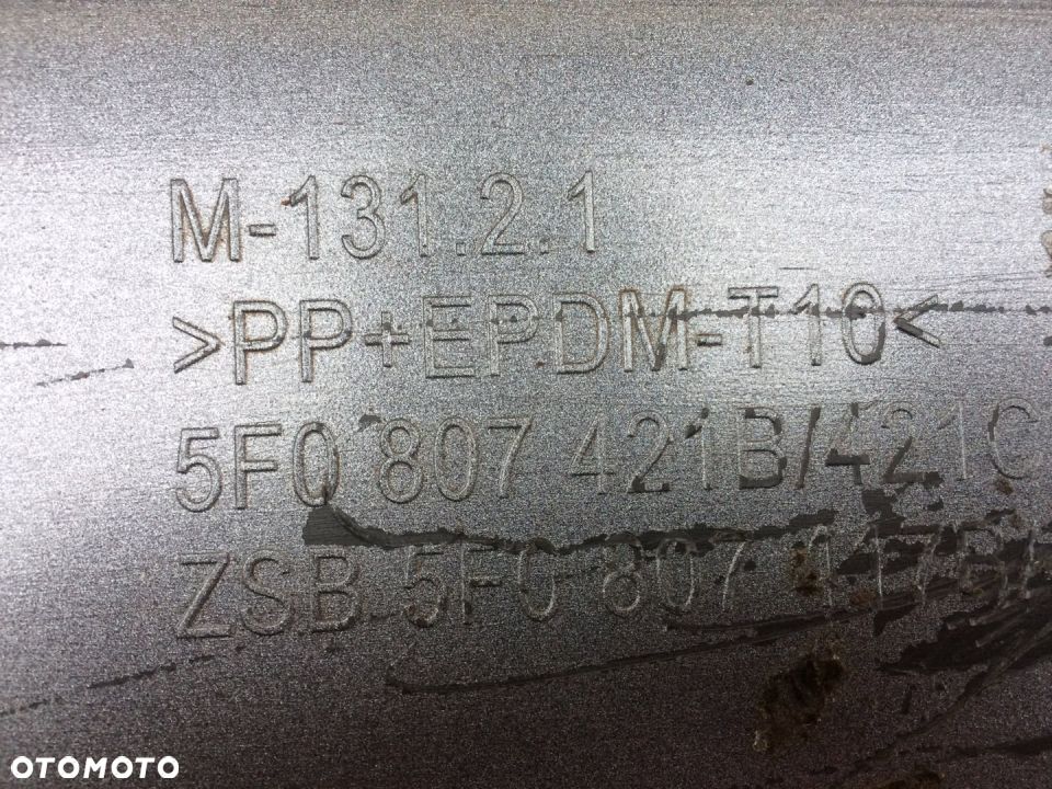 ZDERZAK TYŁ SEAT LEON 3 III FR 5F0807421B IDEALNY - 6