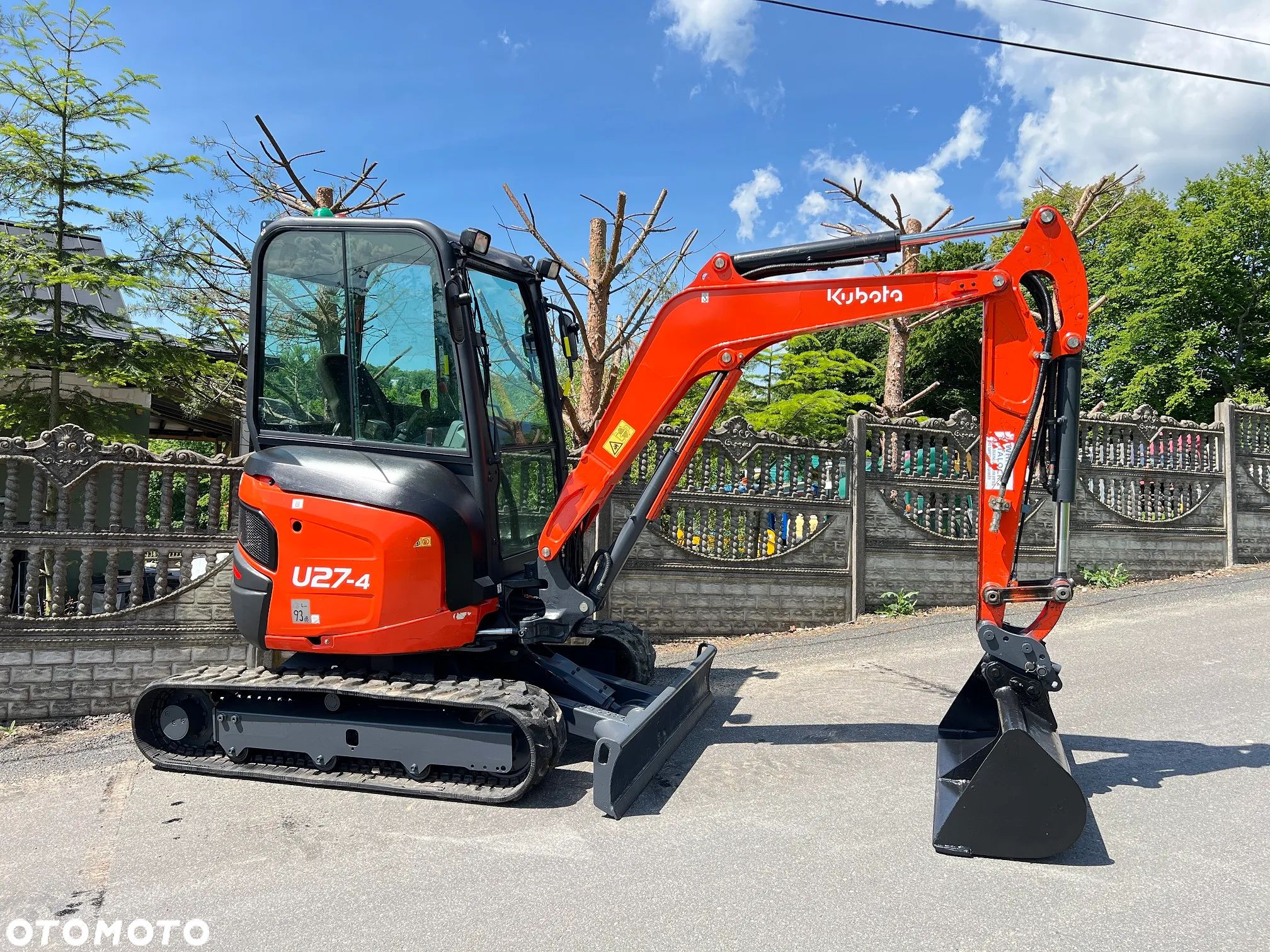 Kubota U27-4 * Mini Koparka Kubota U27 * 3 Tony * Zerowy Obrys * Stan IDEALNY * - 1