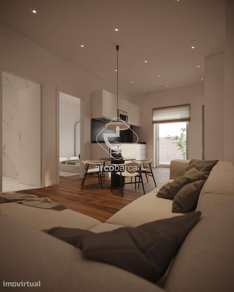 Apartamento T1  -  Resende - Paredes de Coura - 1º andar com elevador - Grande imagem: 4/6