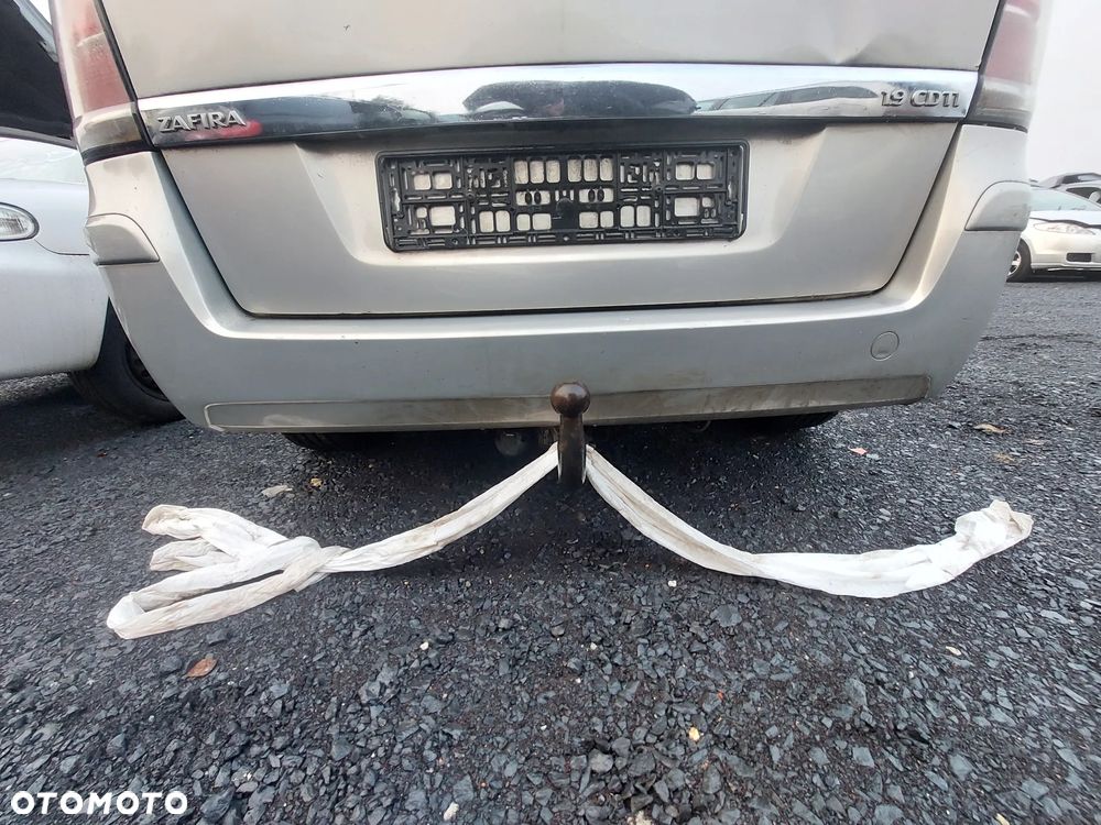 OPEL ZAFIRA B II ZDERZAK TYLNY TYŁ KOMPLETNY Z167 62/11 - 1