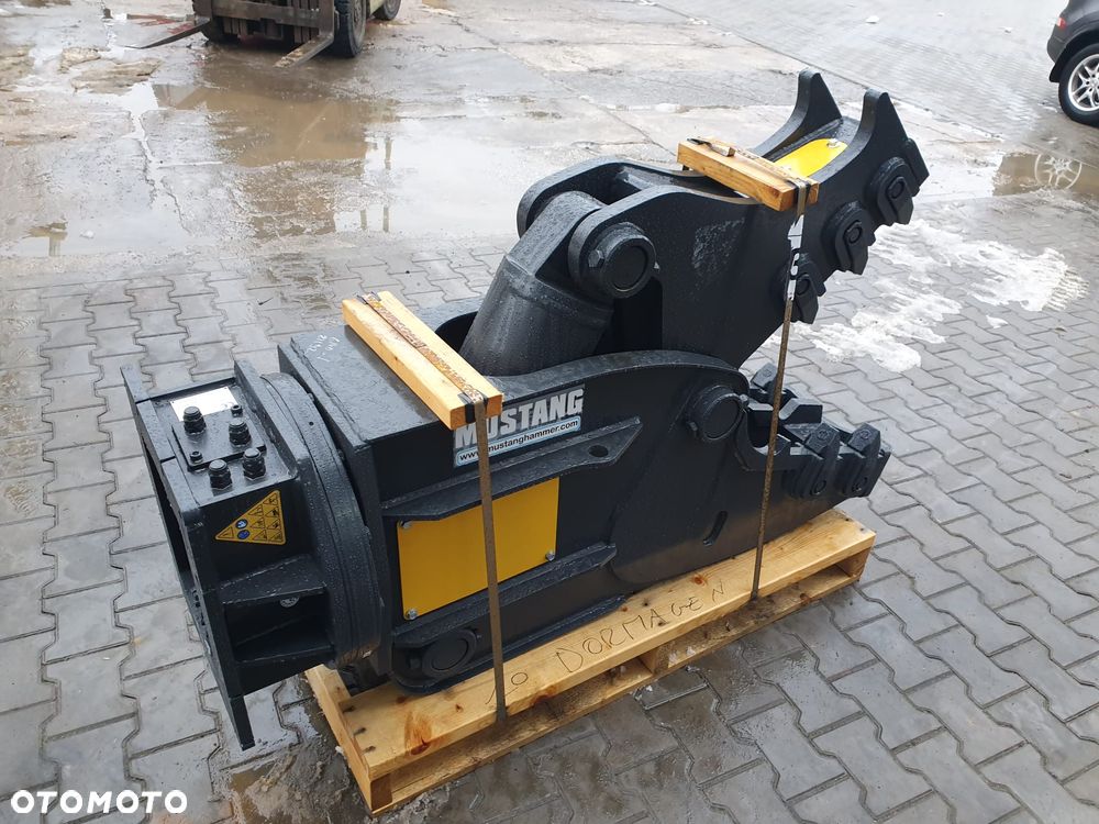 Inny NOŻYCE WYBURZENIOWE OBROTOWE MUSTANG RH12 NOWE !!! SZCZĘKA KRUSZARKA - 6