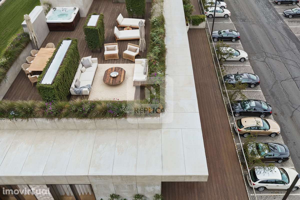 Apartamento T1+1 com terraço à Praia de Canidelo - Grande imagem: 2/19