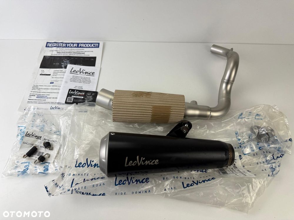 Kompletny tłumik LeoVince One z katalizatorem Honda CB 125 R 2018-20 - 1
