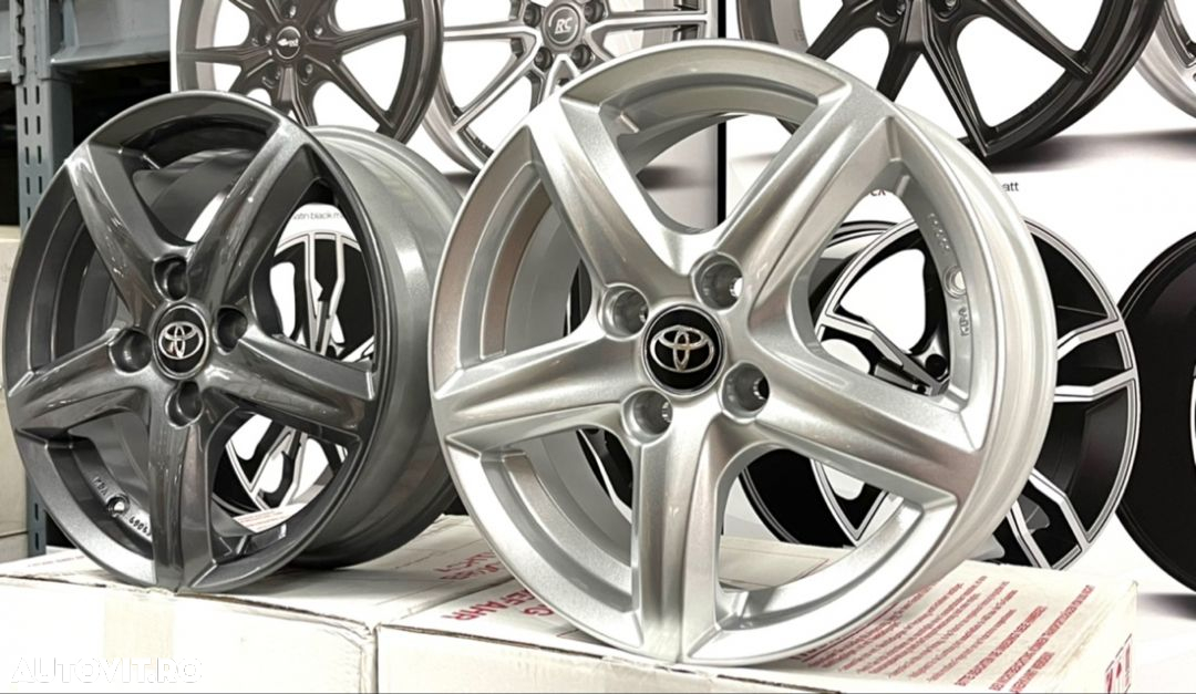 Jante Toyota Yaris, Yaris Hybrid, Aygo, IQ, noi, 15 inch - 3