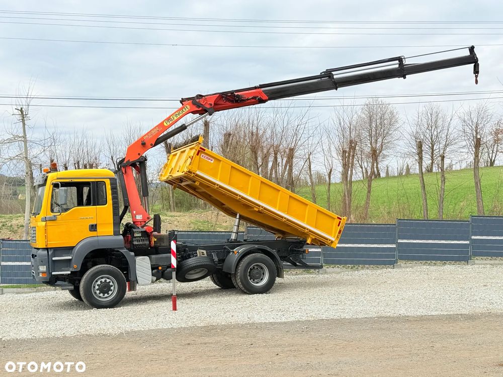 MAN * MAN TGA 18-410 * KIPER WYWROTKA * 4x4 * HDS Palfinger PK16500* Sprowadzony* Bardzo Dobry Stan * - 15
