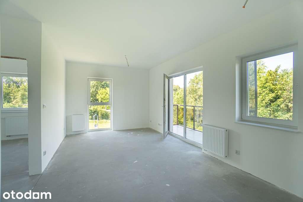 3 pokoje | cisza, widok na zieleń i balkon