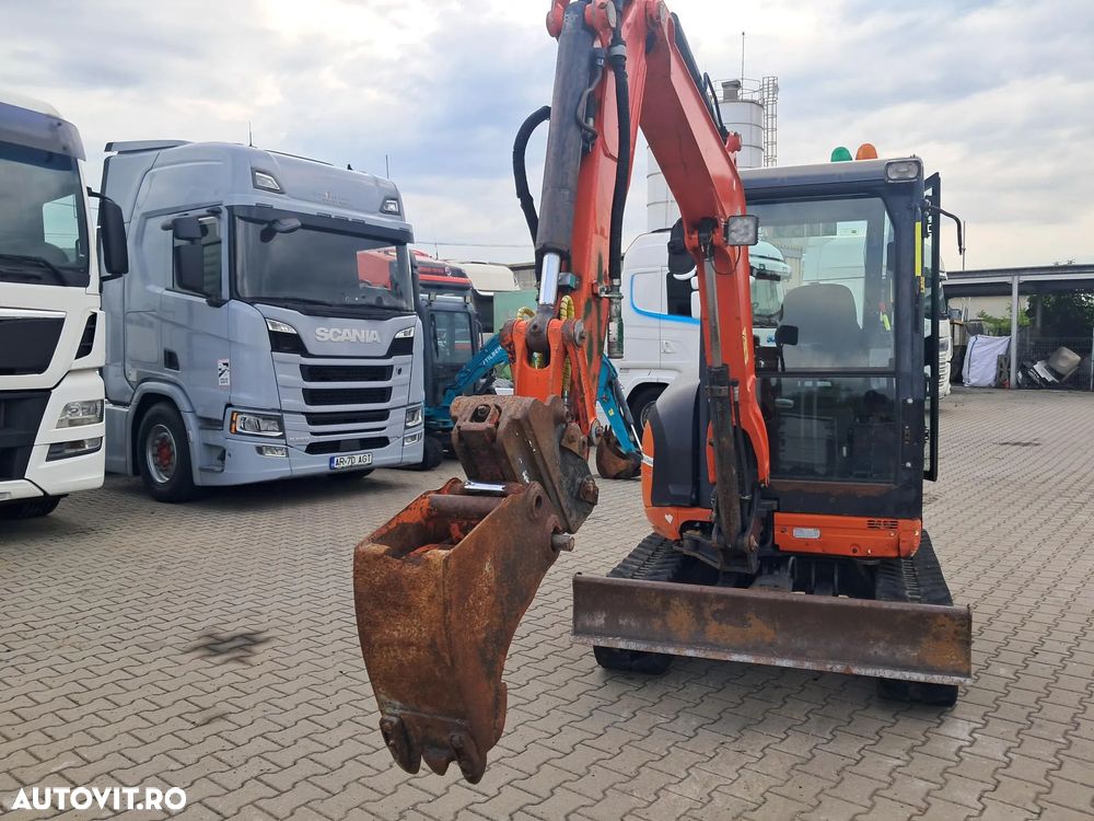 Kubota U 27-4 MINIEXCAVATOR SENILE O CUPA LAMA TIP BULDOZER - 12