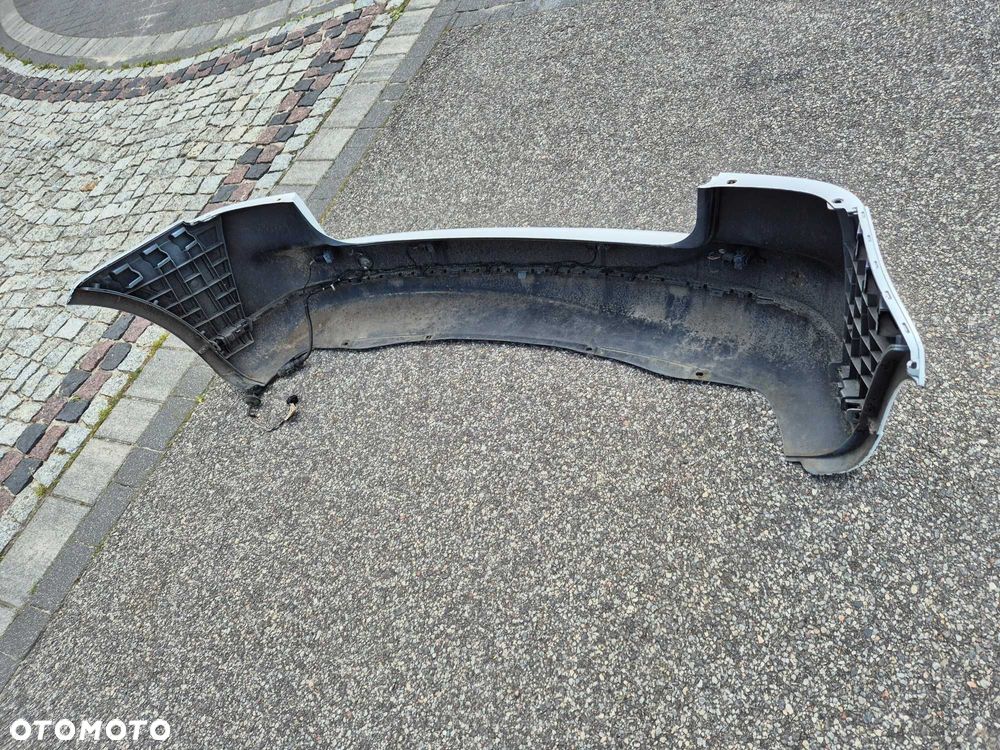 vw touran I zderzak tył tylny czujniki pdc LB9A  biały - 6