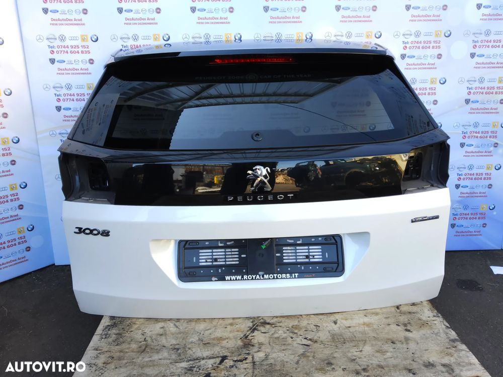 Haion Peugeot 3008 an 2016-2024 haion cu luneta Peugeot 3008 II - 1