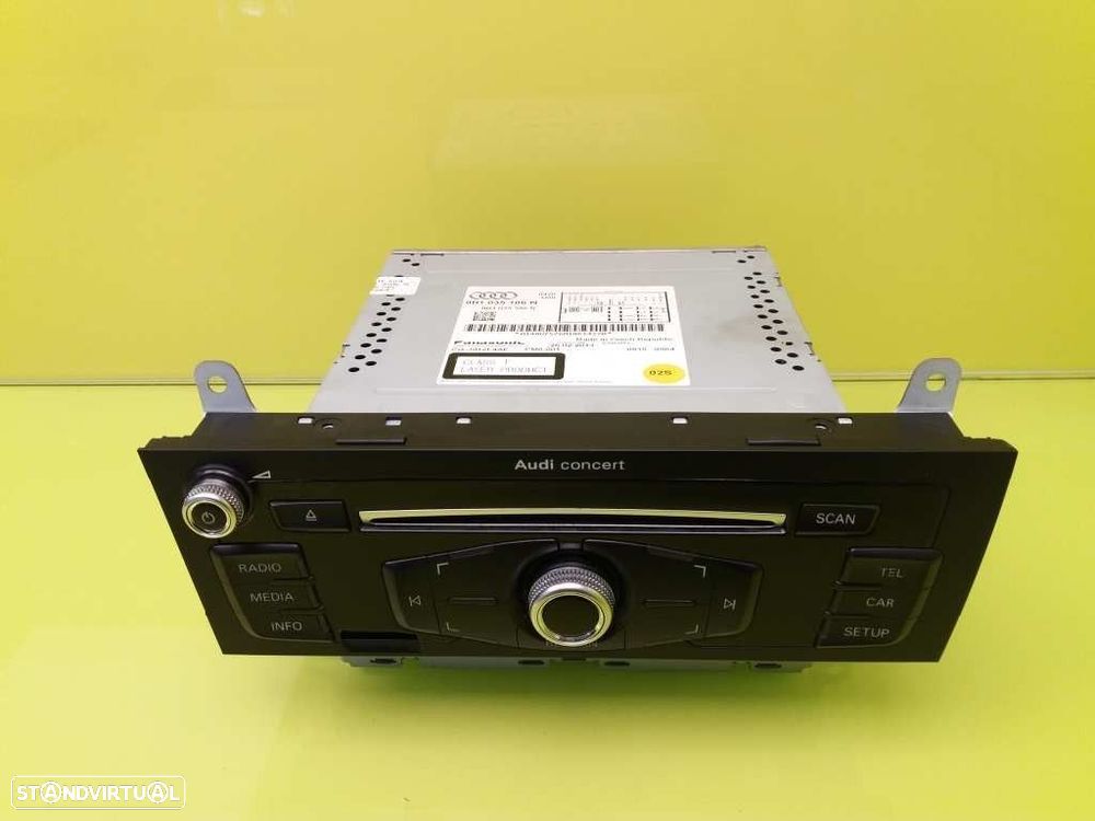 SISTEMA AUDIO / RADIO CD AUDI A4 AVANT 2013 -8R1035186N - 2