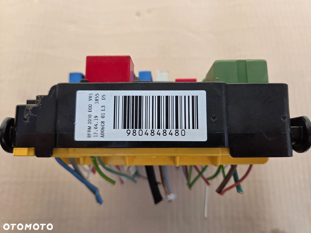 Moduł sterownik BSI Citroen C3 III 1.2 B   9804848480 - 3