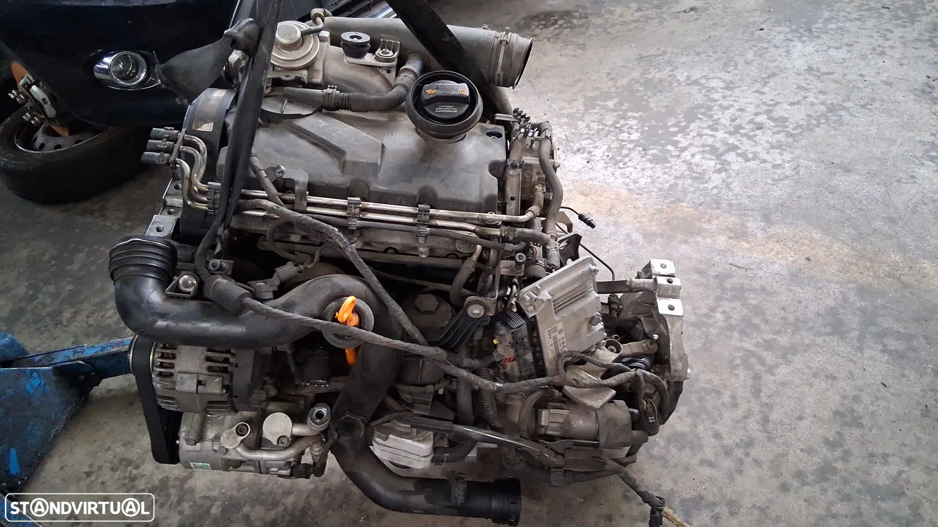 Motor BXE 1.9 tdi 105cv VW Seat Skoda Audi - 1