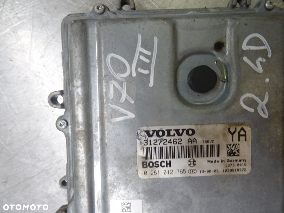 VOLVO V70 III 07-12 2.4D KOMPUTER STEROWNIK SILNIKA 31272462AA - 5