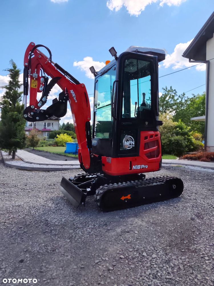 Inny Minikoparka N18 Pro silnik Kubota - 2