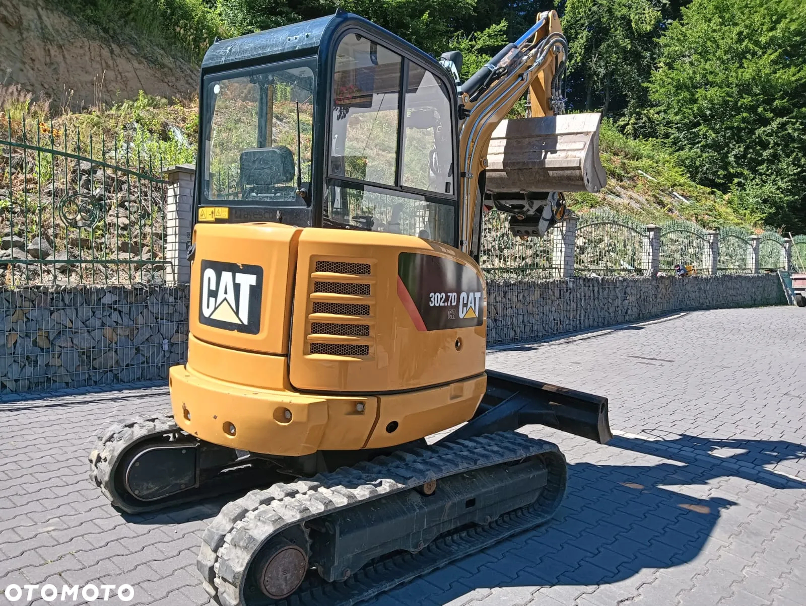 Caterpillar 302.7D | 2016 r | 2400 mtg | 3 tony | koparka gąsienicowa obrotowa minikoparka mini koparka - 6