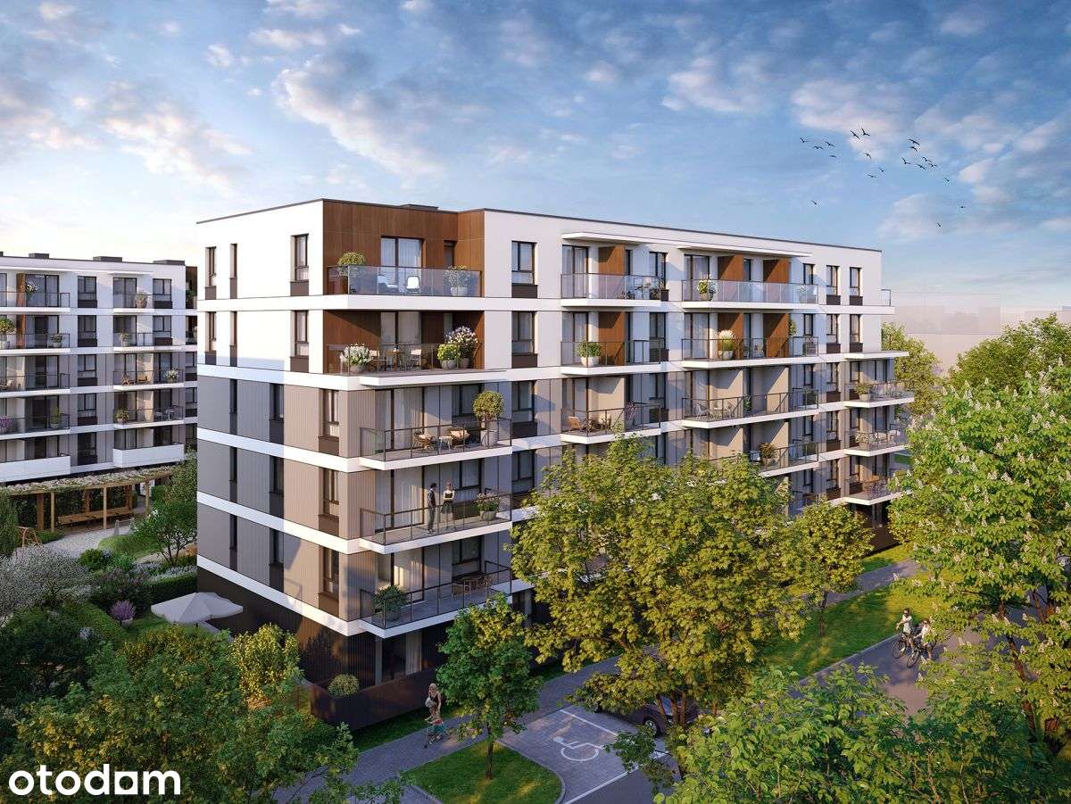 2-pokojowe mieszkanie 44m2 + ogródek