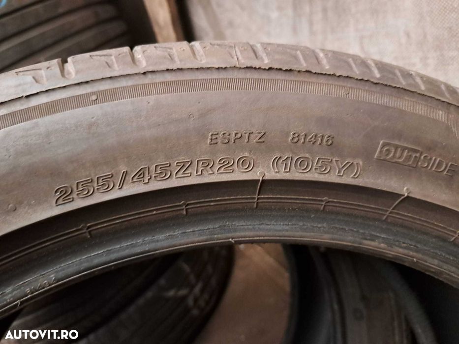 2 anvelope 255/45 R20 Bridgestone - 6