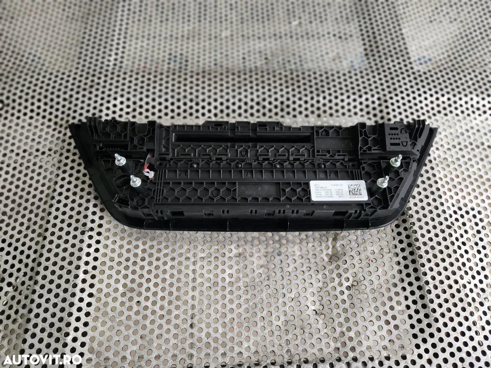 Panou Modul Comenzi Clima Climatronic Radio Cd Navi Bmw X3 X4 G01 G02 Volan Stanga Cod  Dezmembrez - 6